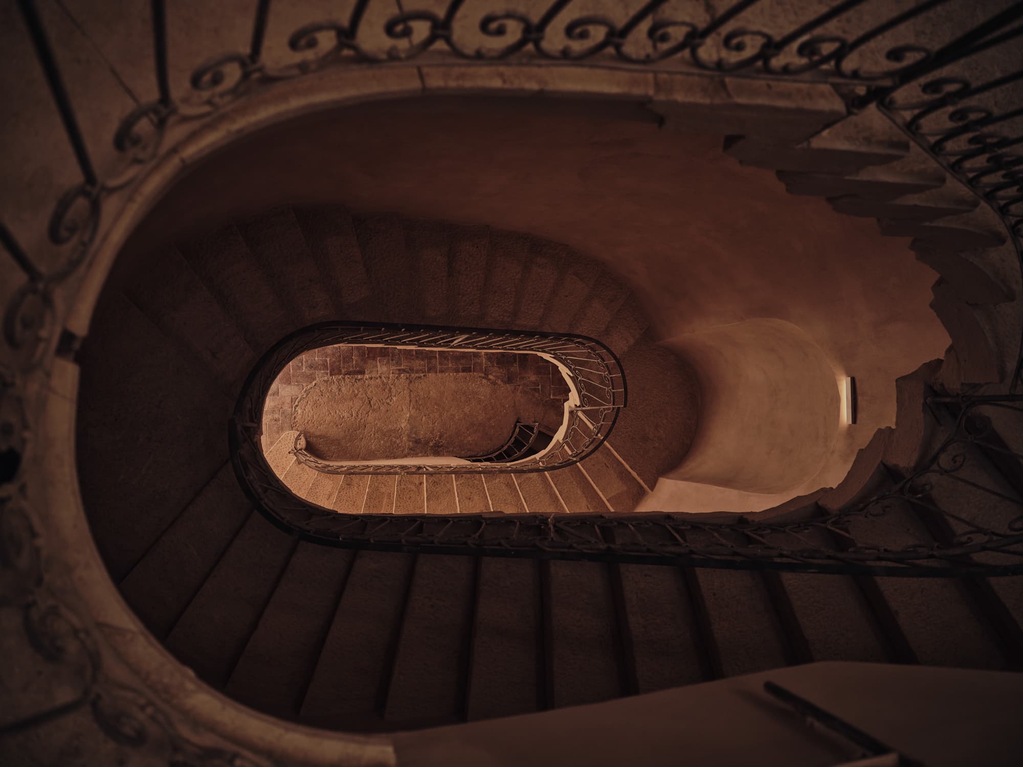 The monumental staircase